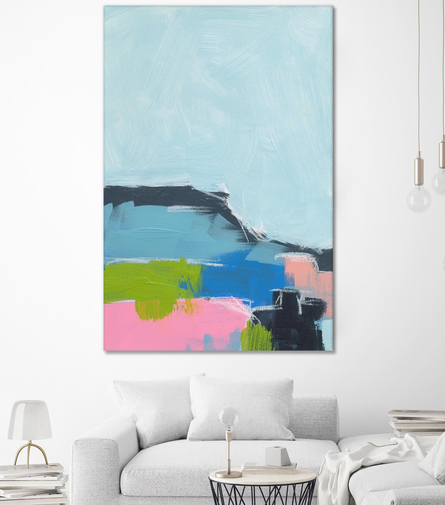 Landscape No. 100 by Jan Weiss on GIANT ART - multicolor abstracts; contemporary