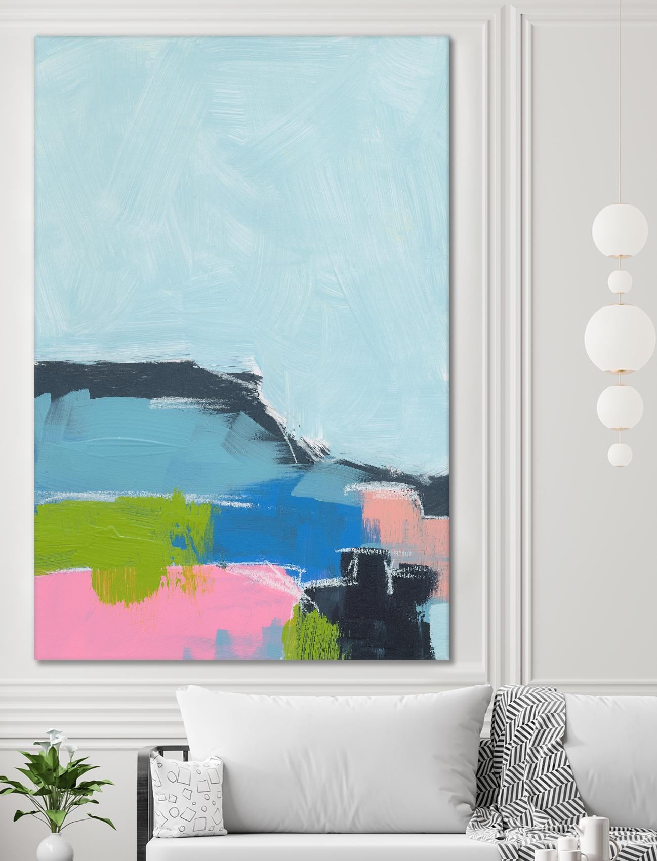 Landscape No. 100 by Jan Weiss on GIANT ART - multicolor abstracts; contemporary