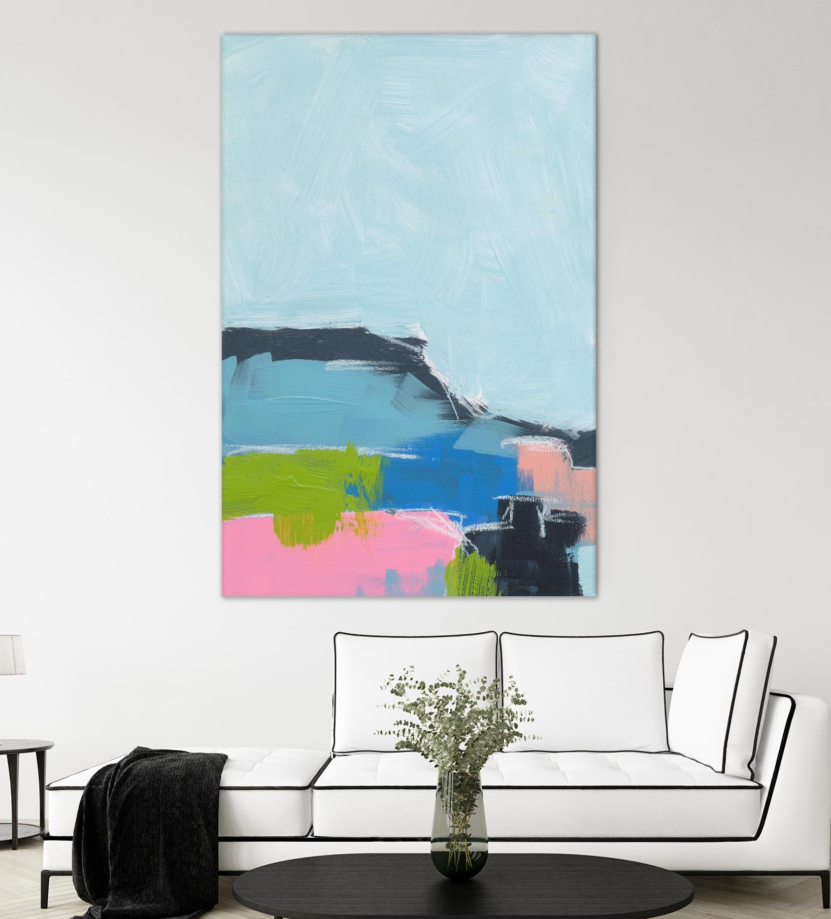 Landscape No. 100 by Jan Weiss on GIANT ART - multicolor abstracts; contemporary
