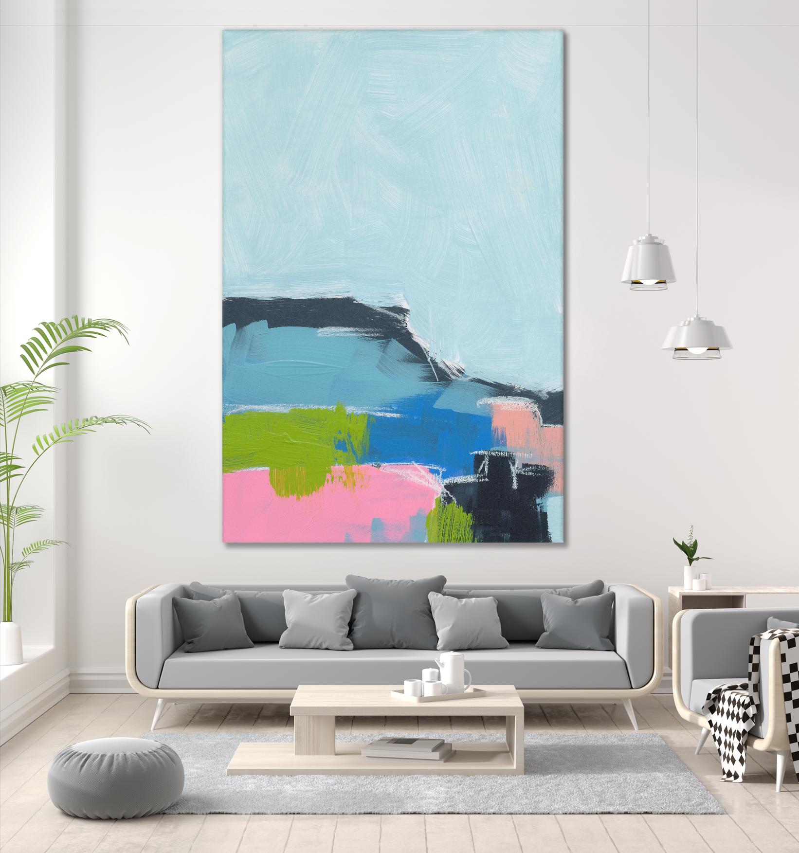 Landscape No. 100 by Jan Weiss on GIANT ART - multicolor abstracts; contemporary
