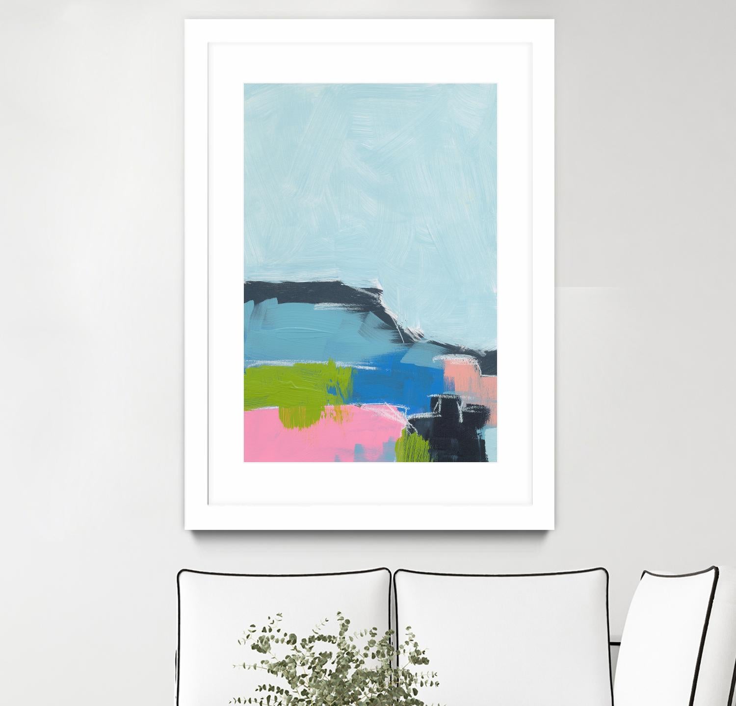 Landscape No. 100 by Jan Weiss on GIANT ART - multicolor abstracts; contemporary