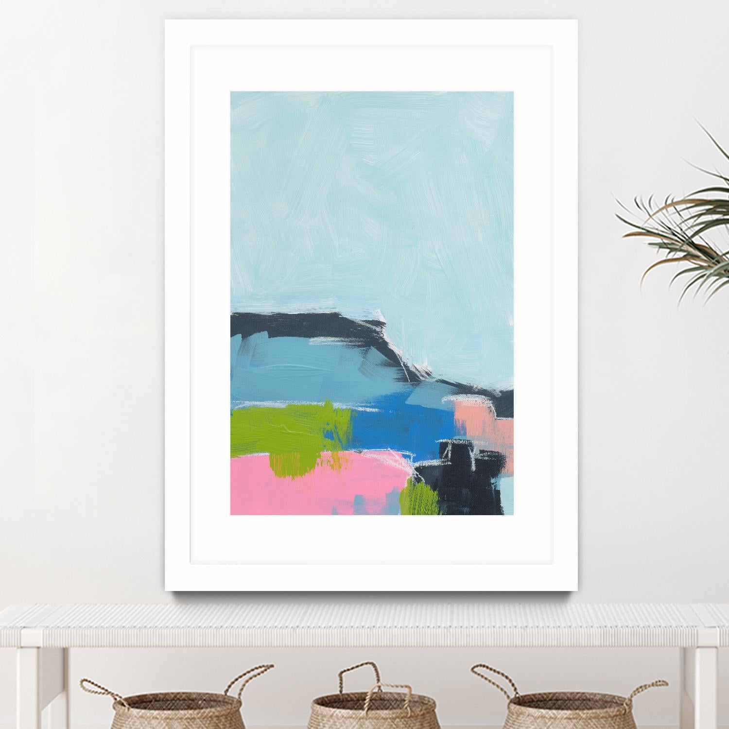 Landscape No. 100 by Jan Weiss on GIANT ART - multicolor abstracts; contemporary