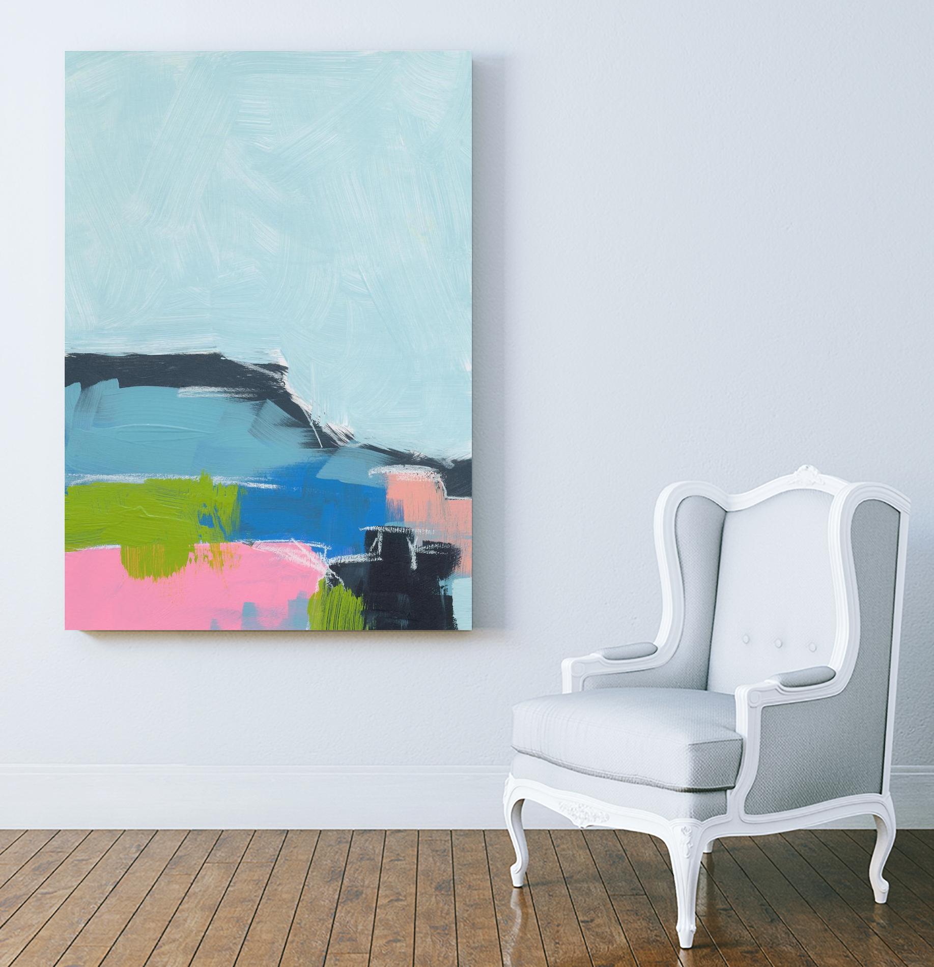 Landscape No. 100 by Jan Weiss on GIANT ART - multicolor abstracts; contemporary