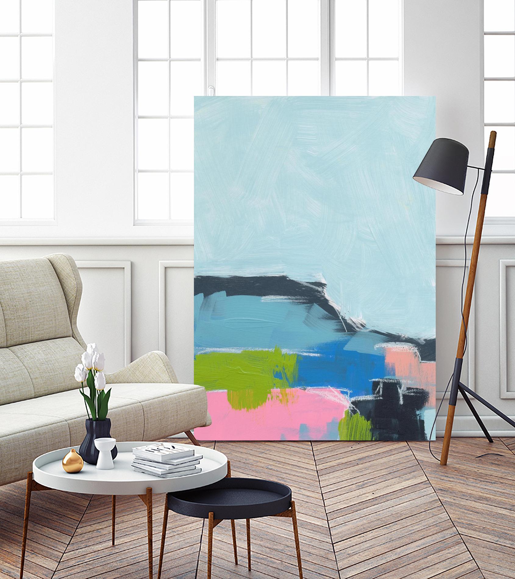 Landscape No. 100 by Jan Weiss on GIANT ART - multicolor abstracts; contemporary