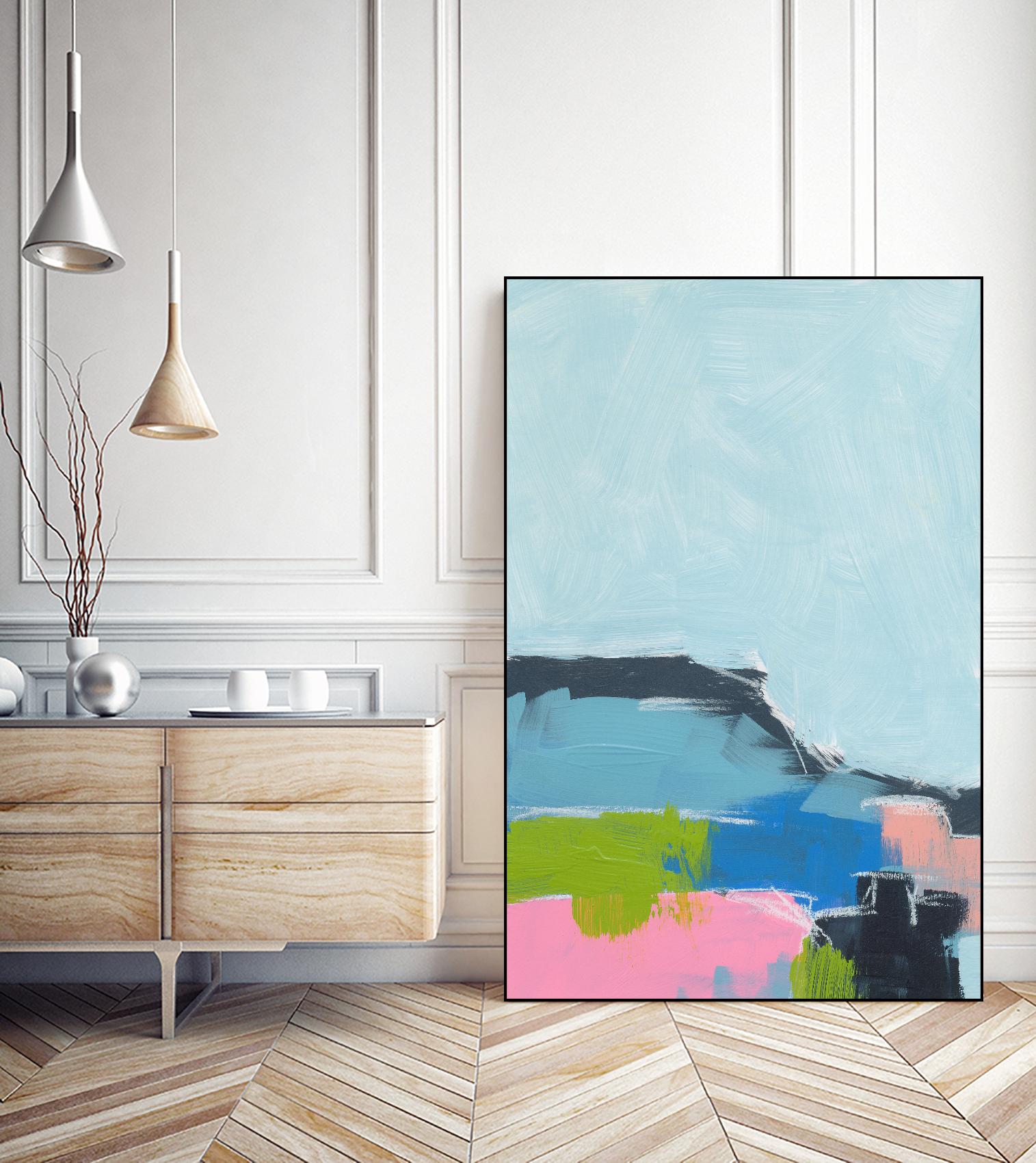 Landscape No. 100 by Jan Weiss on GIANT ART - multicolor abstracts; contemporary