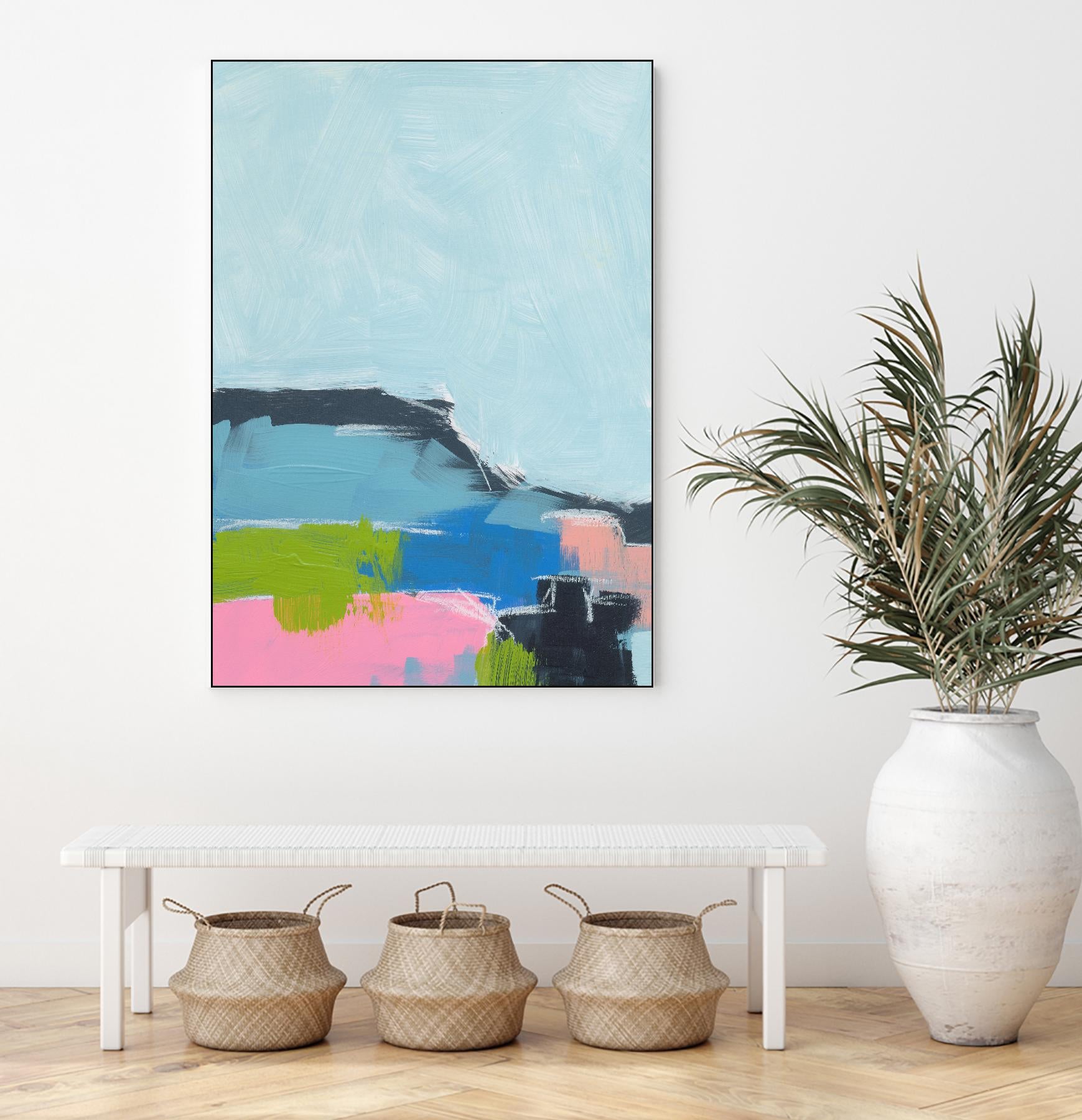 Landscape No. 100 by Jan Weiss on GIANT ART - multicolor abstracts; contemporary