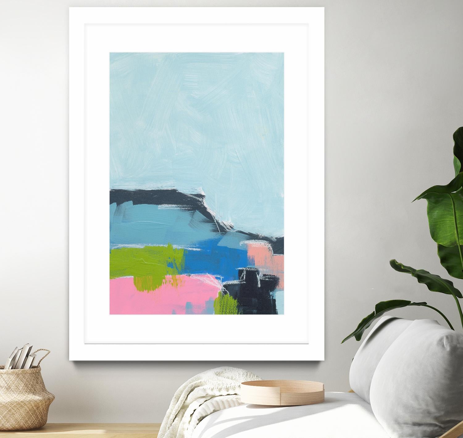 Landscape No. 100 by Jan Weiss on GIANT ART - multicolor abstracts; contemporary