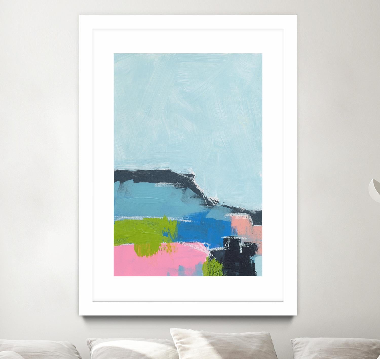 Landscape No. 100 by Jan Weiss on GIANT ART - multicolor abstracts; contemporary