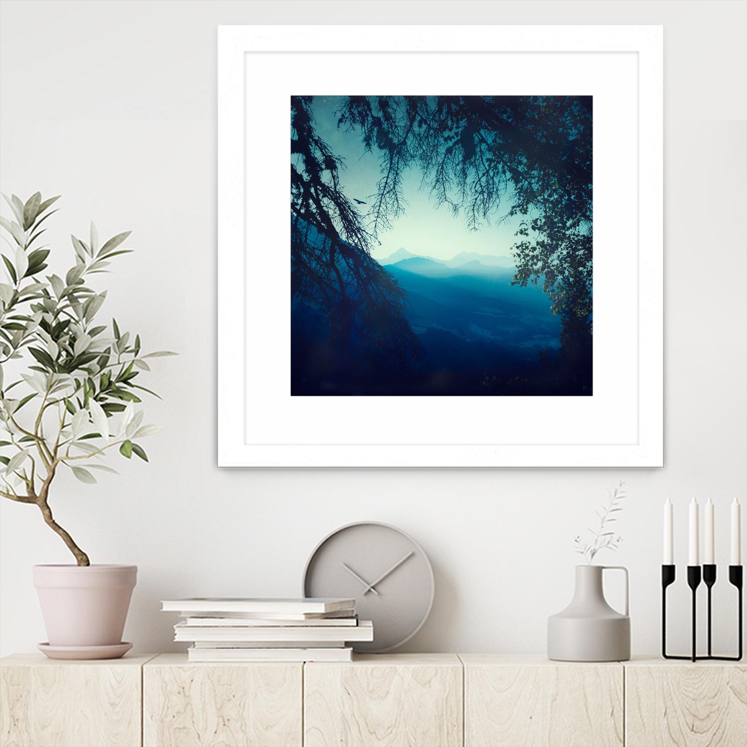 Blue Morning by Dirk Wuestenhagen on GIANT ART - multicolor photography; landscapes