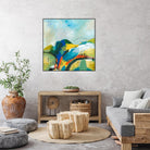 Alpine No. 1 by Jan Weiss on GIANT ART - multicolor landscapes; contemporary; abstracts