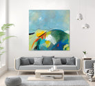 Alpine No. 2 by Jan Weiss on GIANT ART - multicolor landscapes; contemporary; abstracts