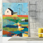 Western Edge by Jan Weiss on GIANT ART - multicolor landscapes; contemporary; abstracts