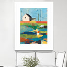 Western Edge by Jan Weiss on GIANT ART - multicolor landscapes; contemporary; abstracts