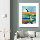 Western Edge by Jan Weiss on GIANT ART - multicolor landscapes; contemporary; abstracts