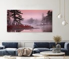 Pink Fog by Patrick Zephyr on GIANT ART - multi landscapes, photography, fog, waterways