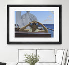 To Prince Edward Island, 1965 by Alex Colville on GIANT ART - blue figurative