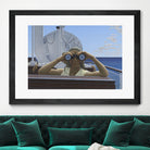 To Prince Edward Island, 1965 by Alex Colville on GIANT ART - blue figurative