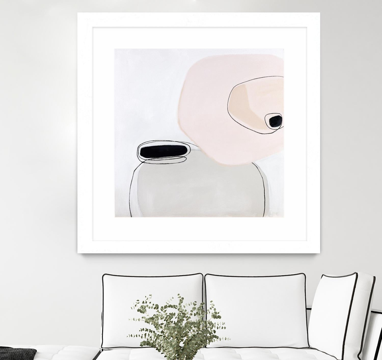 TRANQUILITY by Marvin on GIANT ART - pink abstract