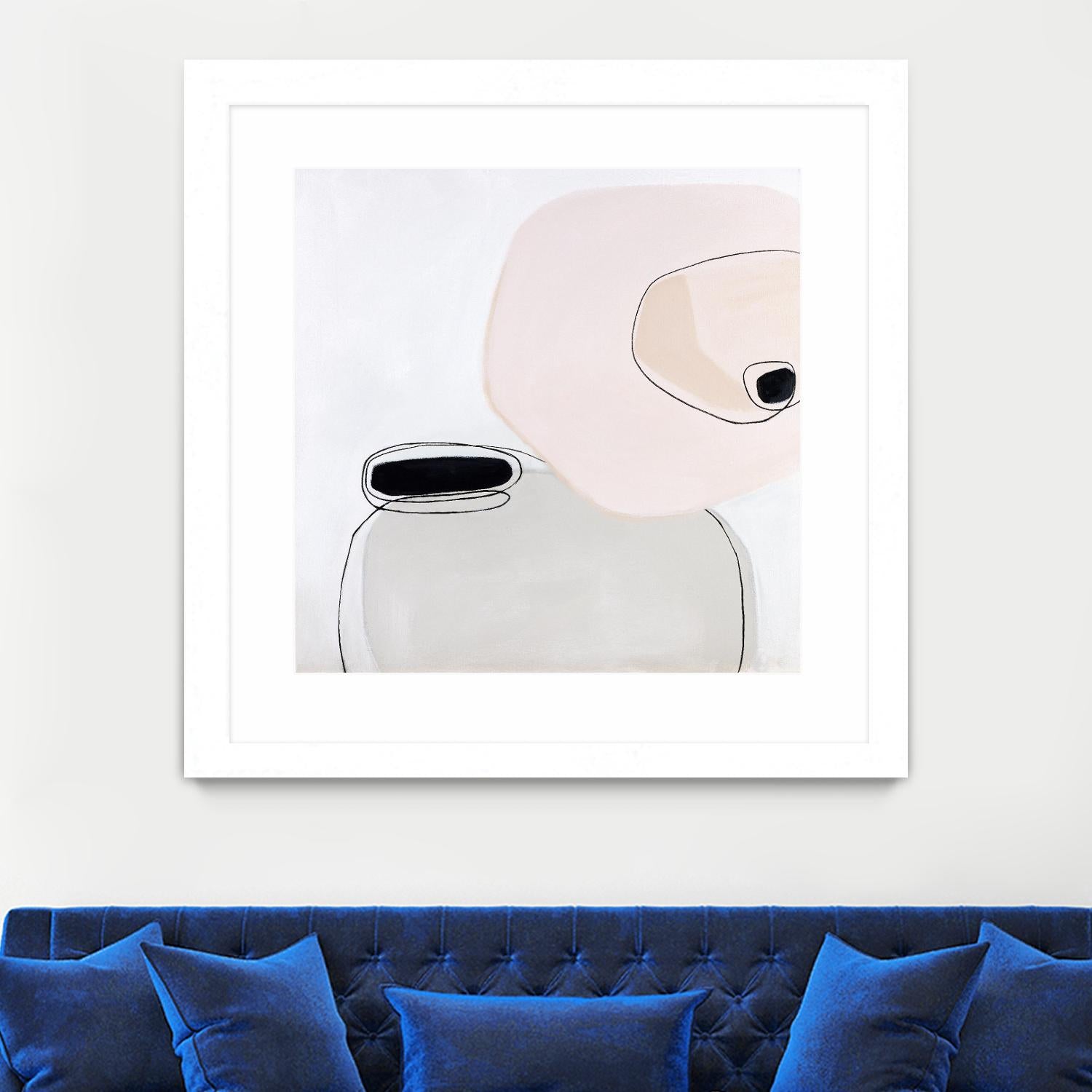 TRANQUILITY by Marvin on GIANT ART - pink abstract