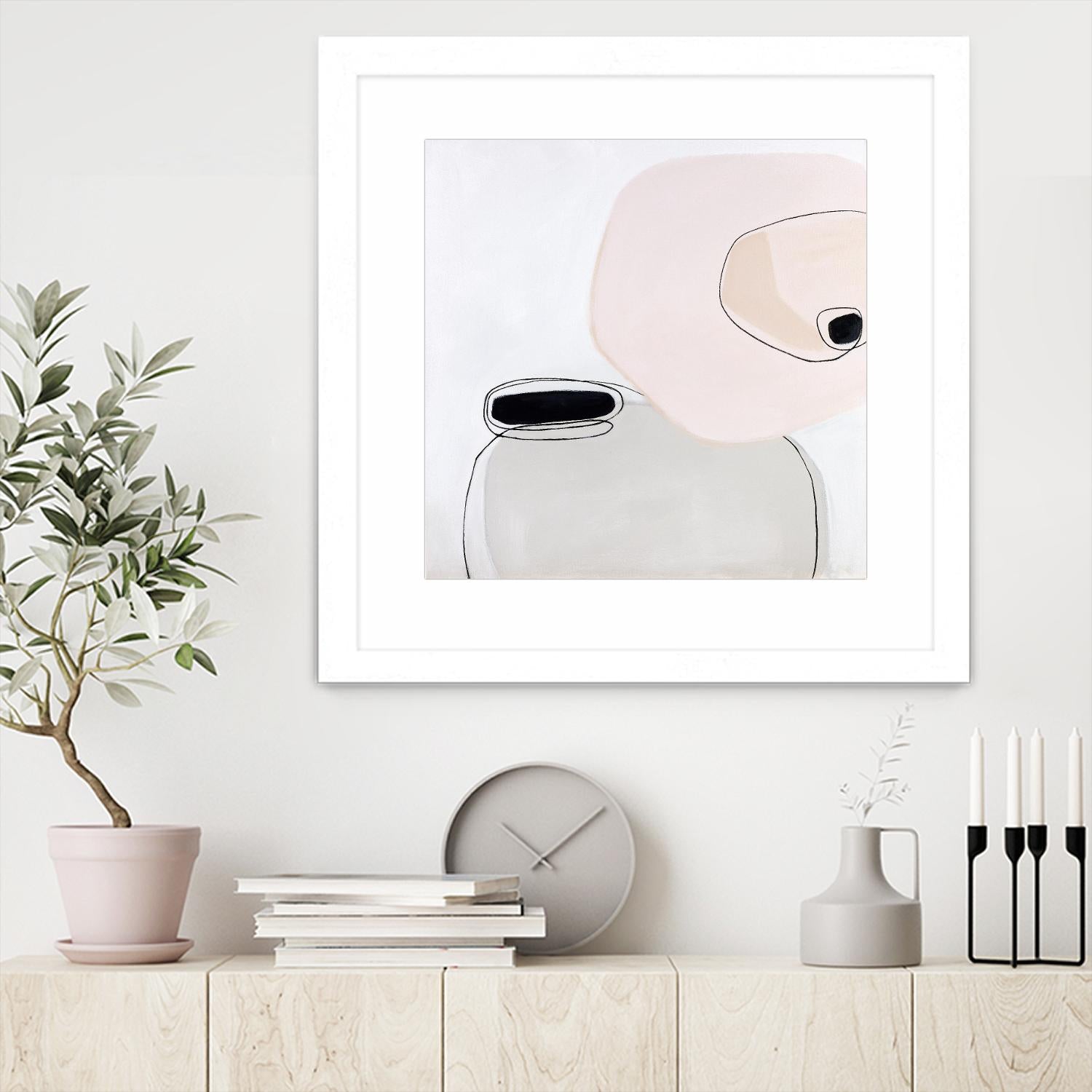 TRANQUILITY by Marvin on GIANT ART - pink abstract