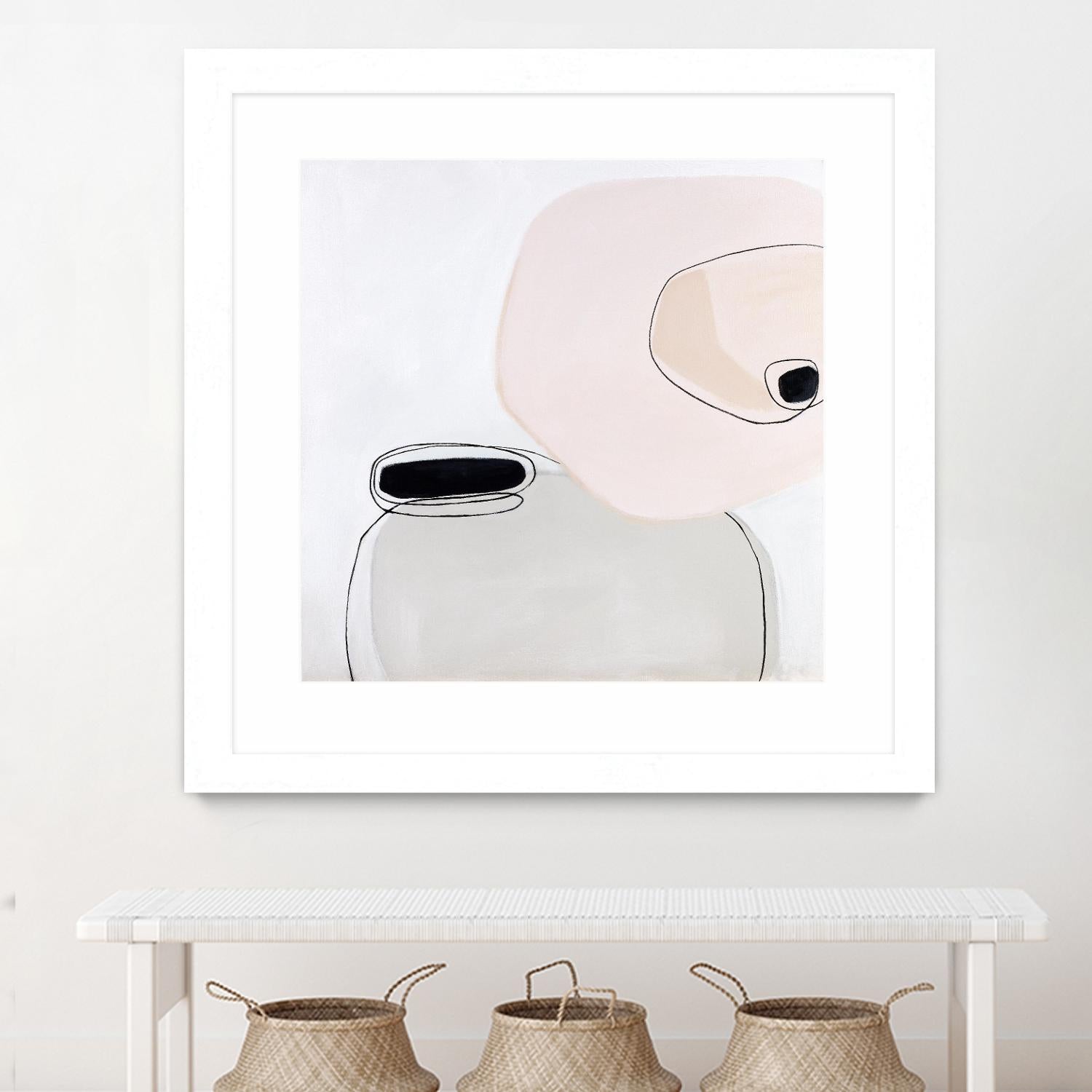 TRANQUILITY by Marvin on GIANT ART - pink abstract