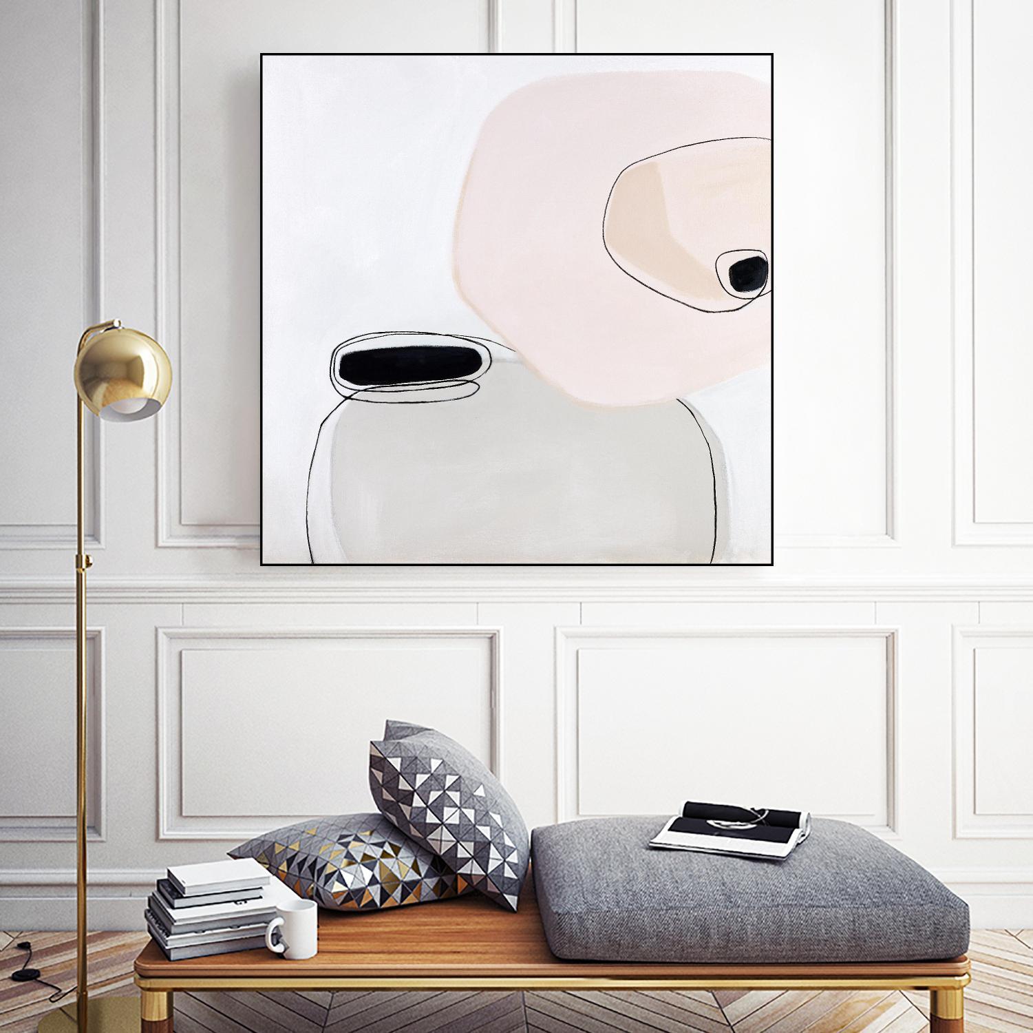 TRANQUILITY by Marvin on GIANT ART - pink abstract