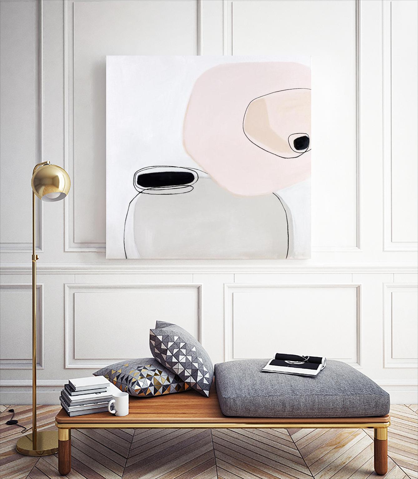 TRANQUILITY by Marvin on GIANT ART - beige shapes 