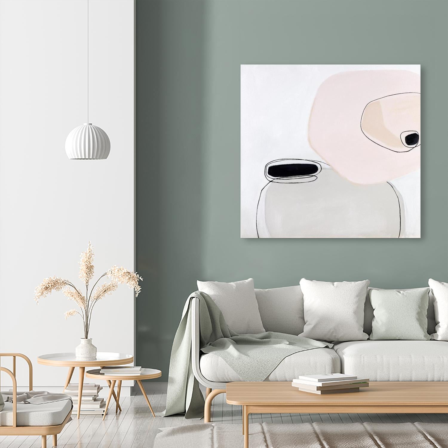 TRANQUILITY by Marvin on GIANT ART - beige shapes 