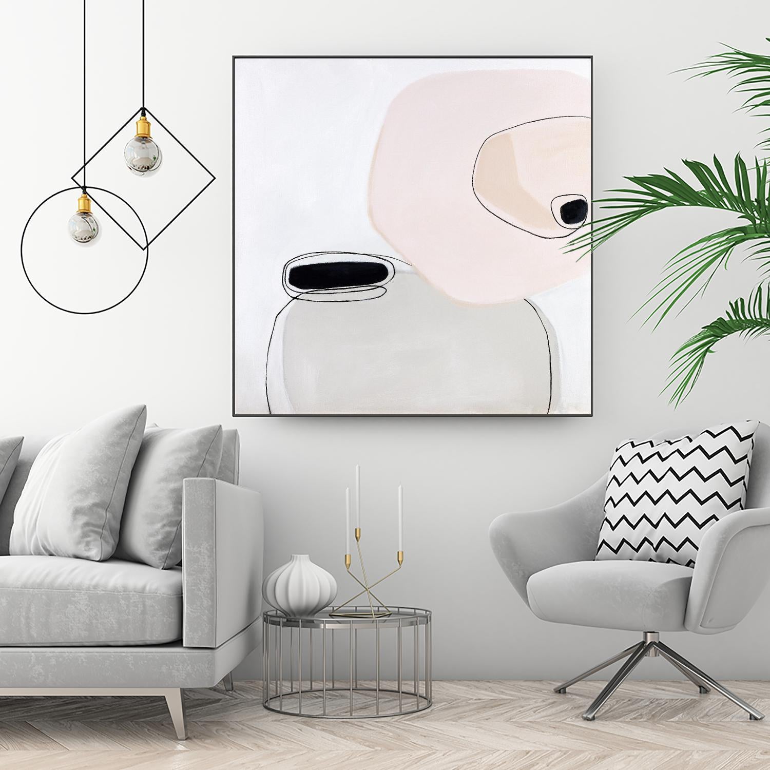 TRANQUILITY by Marvin on GIANT ART - pink abstract