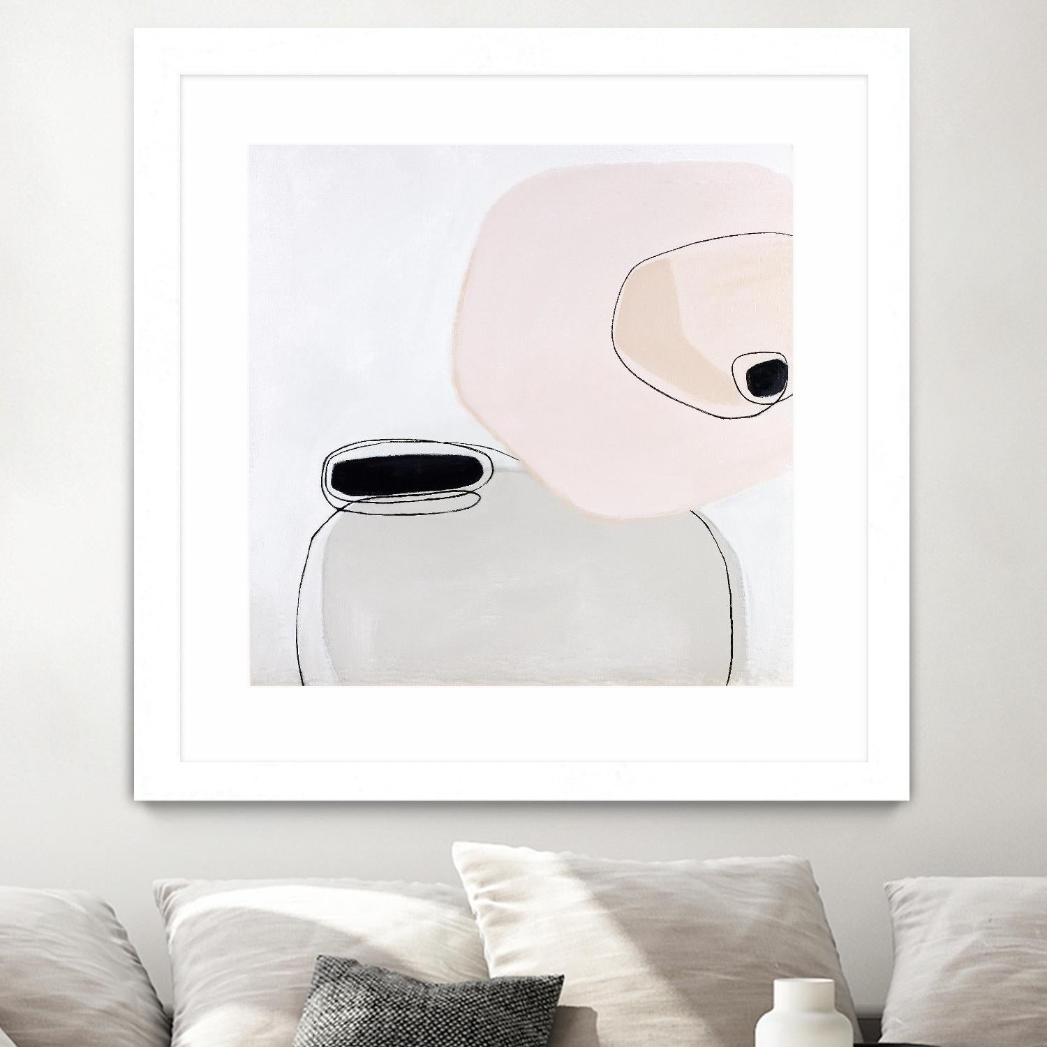 TRANQUILITY by Marvin on GIANT ART - pink abstract