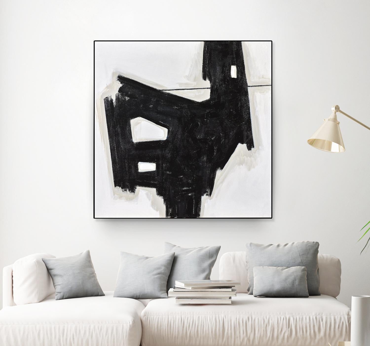 LUPO by Marvin on GIANT ART - black abstract