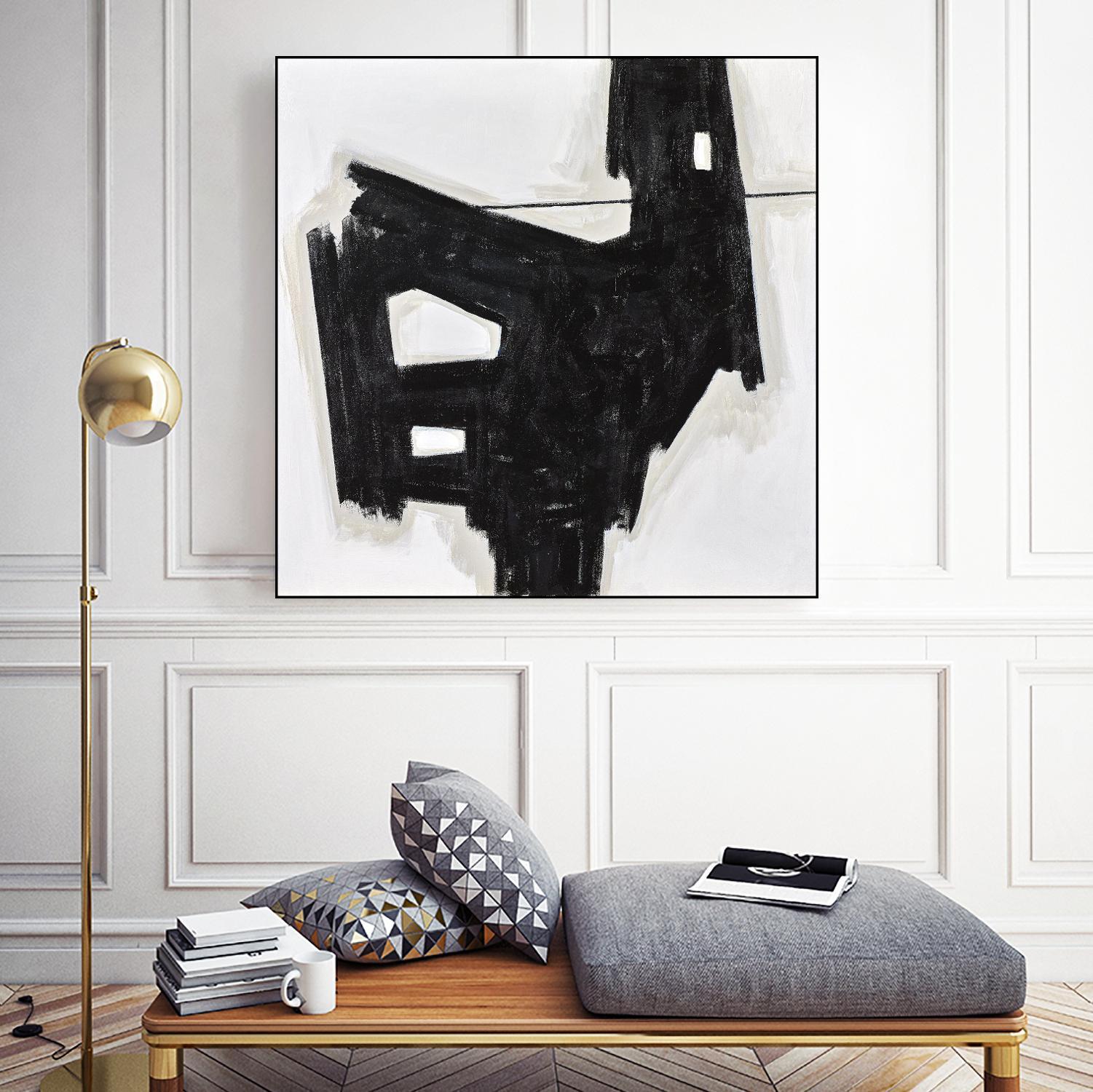 LUPO by Marvin on GIANT ART - black abstract