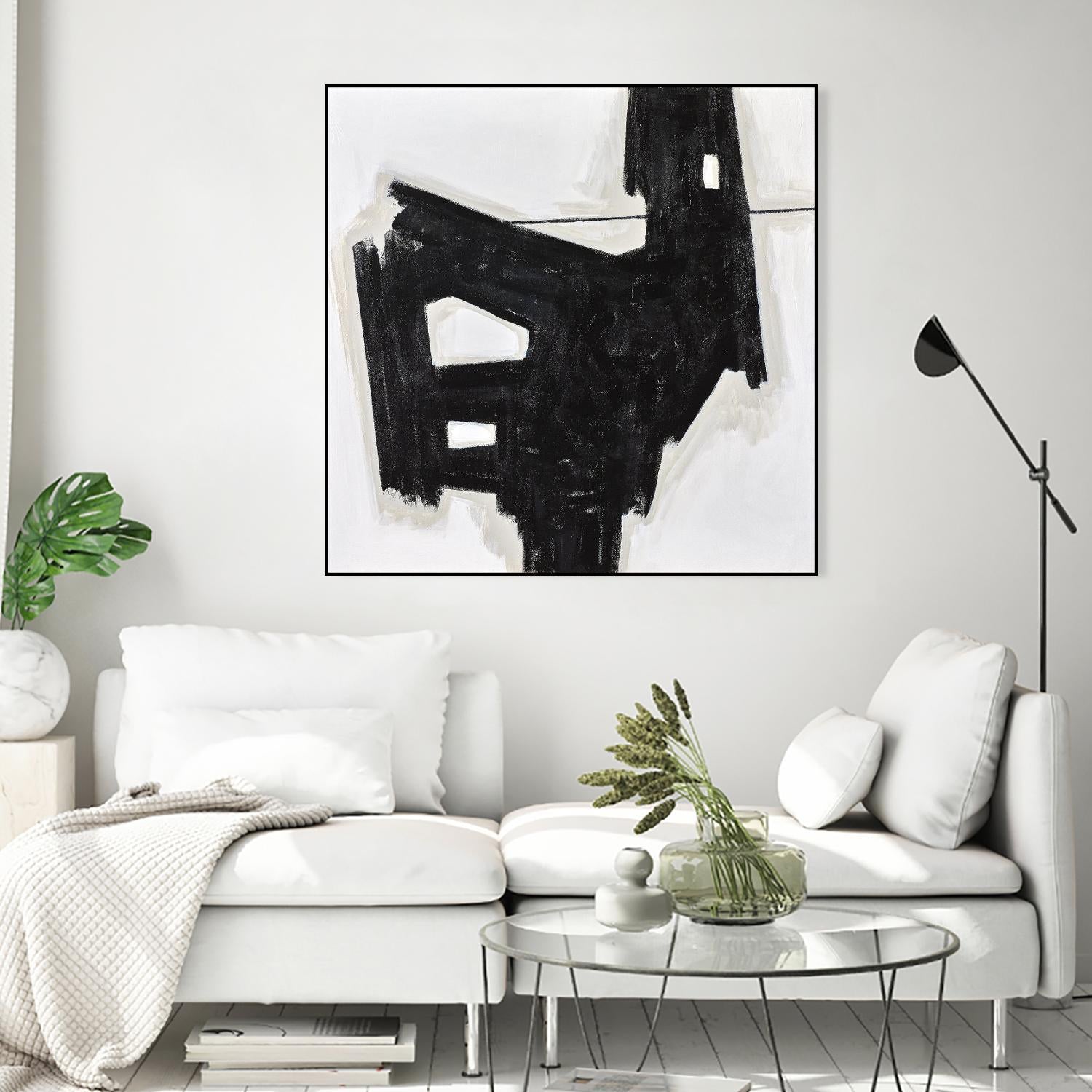 LUPO by Marvin on GIANT ART - black abstract