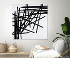 ALUMETTES by Marvin on GIANT ART - white black & white sticks