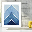 BLUE ALTITUDE by Marvin on GIANT ART - blue abstract