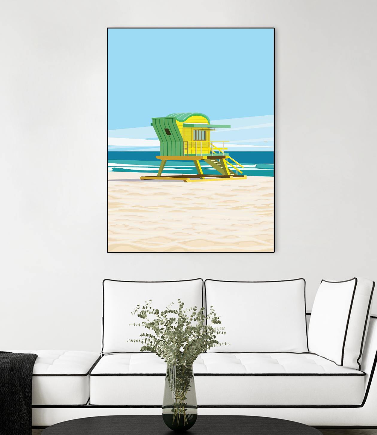 Sunshine Villa by ARTIC FRAME STUDIO on GIANT ART - abstract