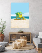 Sunshine Villa by ARTIC FRAME STUDIO on GIANT ART - beige costal