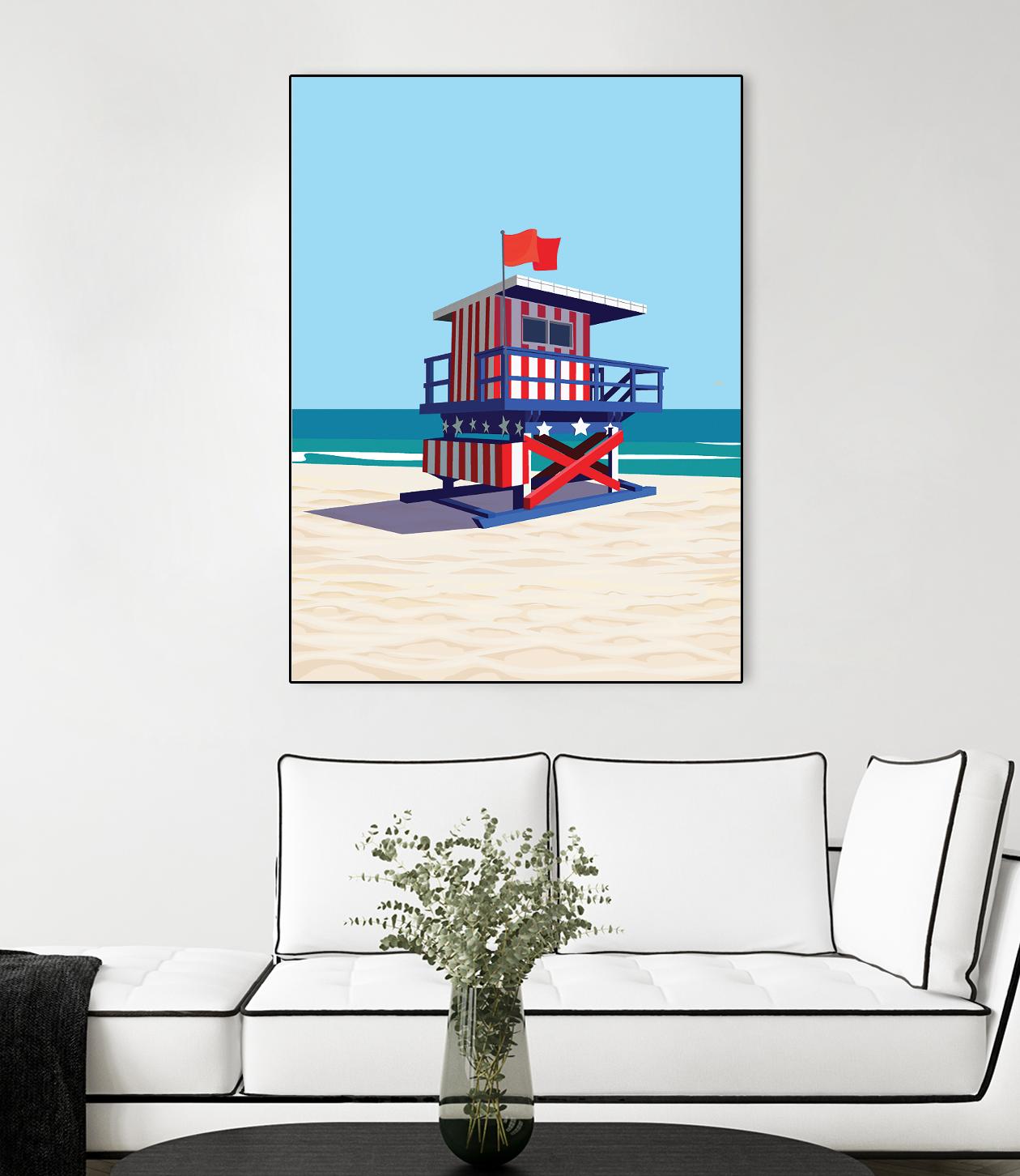 Americana Villa by ARTIC FRAME STUDIO on GIANT ART - abstract