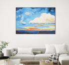 Tranquility by Judith D'Agostino on GIANT ART - white landscape
