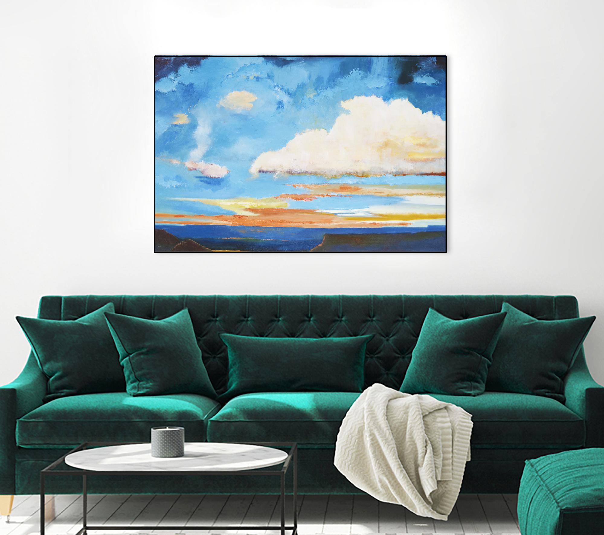 Tranquility by Judith D'Agostino on GIANT ART - white landscape