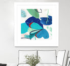 Aquatic Atmosphere II by Diana Rosa on GIANT ART - white abstract