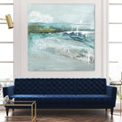 Beneath the Surface by Grace Rowman on GIANT ART - blue abstract