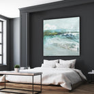 Beneath the Surface by Grace Rowman on GIANT ART - blue abstract