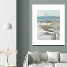 Ocean I by Grace Rowman on GIANT ART - grey abstract