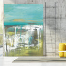 From The Shore I by Grace Rowman on GIANT ART - green abstract