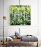 Linear Muse I by John Bingham on GIANT ART - green Trees