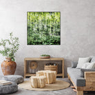Linear Muse I by John Bingham on GIANT ART - green Trees