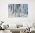 Flurries by Brian Kuritz on GIANT ART - blue trees