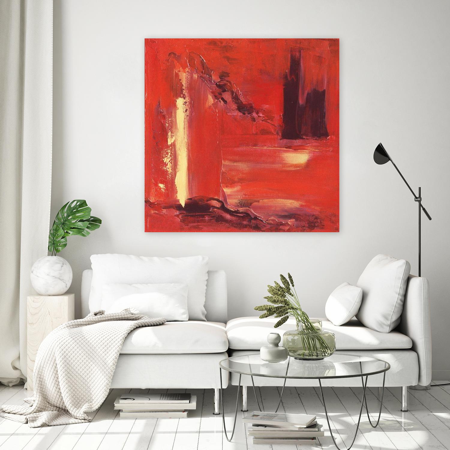 On the Tide by Marianne Broome on GIANT ART - yellow abstract