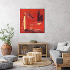 On the Tide by Marianne Broome on GIANT ART - yellow abstract